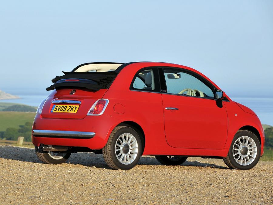  Fiat 500C 2009 года  (UK) (фото 8 из 16)